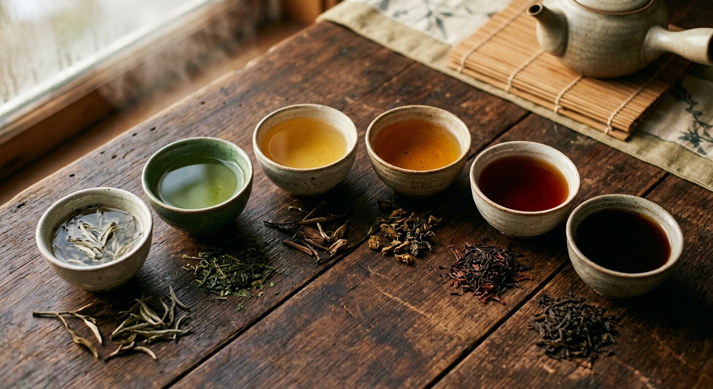 The Six Families of Tea: A Complete Beginner's Guide