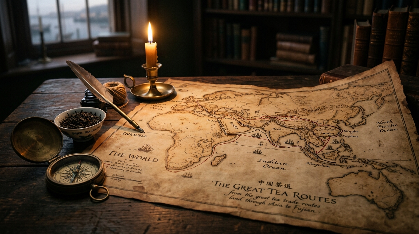 From China to the World: 5,000 Years of Tea's Journey